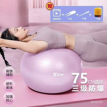 台灣熱賣 【品牌好評2470.8萬+條】瑜伽球健身球孕㛿專用助産兒童感統訓練瑜珈球大龍球加厚防爆 HSVZ