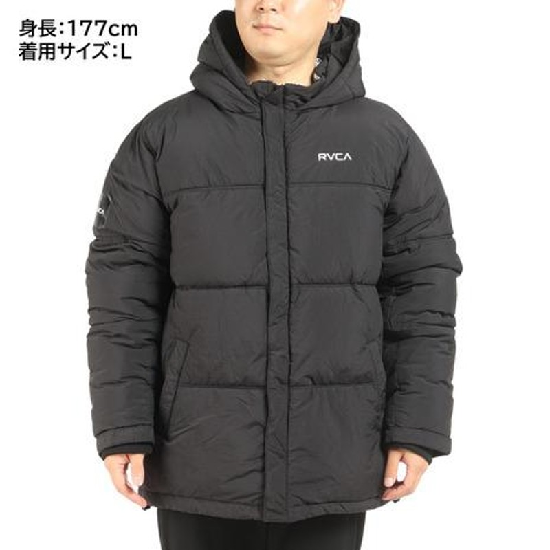 ルーカ（RVCA）（メンズ）VISOR HOODED PUFFER JACKETジャケット