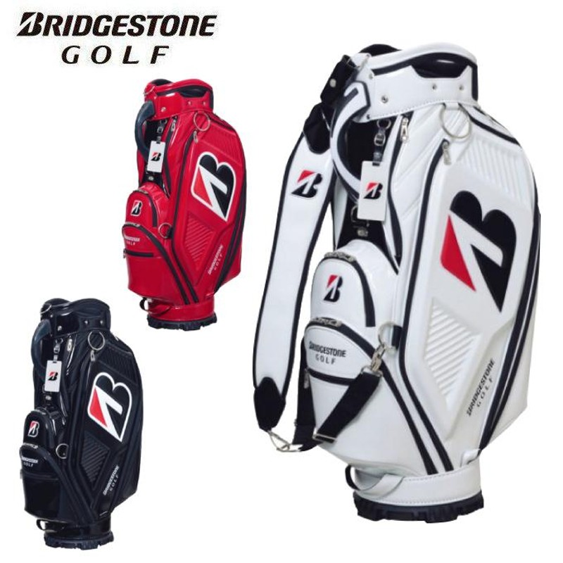 ブリヂストンゴルフ BRIDGESTONE GOLF キャディバッグ メンズ プロレプリカ総エナメルモデル 限定コーポレートカラー仕様 CBG11B  | LINEブランドカタログ