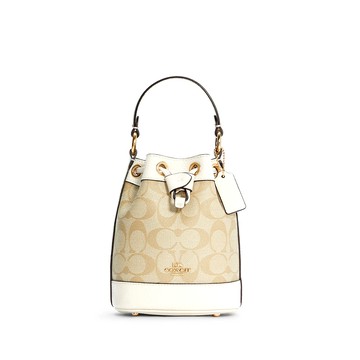 COACH Dempsey 15 小號經典單肩手提水桶包 C5121(預購)~【 菲尼斯 國際精品 ★ 疊加現抵$2099 】