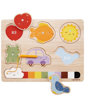 Toddler Rainbow Colors Magnetic Puzzle