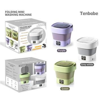 源頭廠供全自動一體折疊洗衣機家用母嬰迷你洗衣機內褲洗脫一體機【宜家良品百貨】