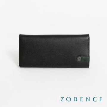 ZODENCE TAI撞色進口真皮13卡長夾-多色