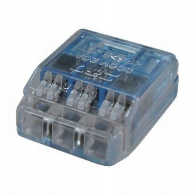 トラスコ中山 差込形電線コネクタ極数3 11個入 T-QL-3 (61-2196-46)
