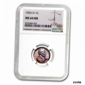 アンティークコイン Lincoln Cent MS-64 NGC SKU 1926-D