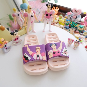 《蠟筆小新》最迷人的反派♥︎｜🇰🇷韓國限定！馬卡歐&裘馬浴室拖鞋