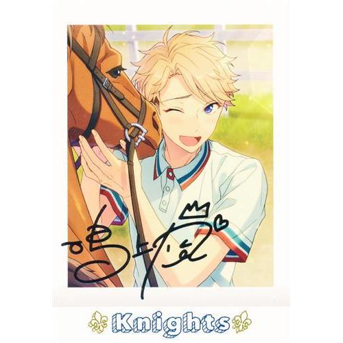 新品☆あんスタ☆Knights【鳴上嵐】箔押し☆ぱしゃこれ☆OFF☆