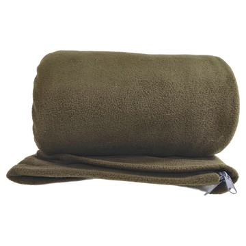 CLS 抓絨睡袋 183 x 166cm  草綠  1個