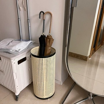 北歐雨傘架門口雨傘收納桶酒店大堂辦公室雨傘桶家用輕奢放雨傘架【淘夢屋】