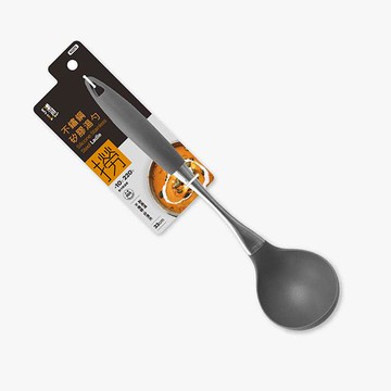 樂司不鏽鋼矽膠湯勺