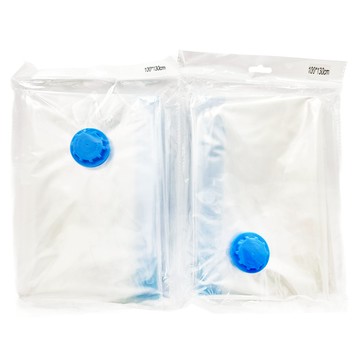 加厚真空壓縮收納袋 加大號 適合收納超大厚棉被16~19斤  基礎(100 x 130cm)  2個裝  1組