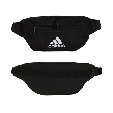 adidas 運動腰包-臀包 側背包 斜背包 黑白