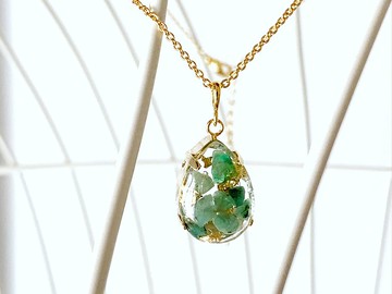 男女皆宜 [五月生日石] 帶來好運的翡翠項鍊（吊墜）