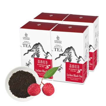 【沁意】夏日果香茶特惠組! 荔香紅茶(100gx4盒)