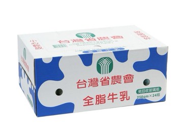 台農鮮奶保久乳250cc*24入 保存期限2026.02.03-開學