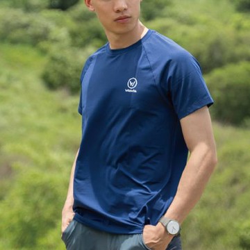 【WOAWOA】UPF50+涼感循環極風衣 經典LOGO款 男版 (登山衣 排汗衣 涼感衣 衣服 冰峰衣 防曬 登峰衣)