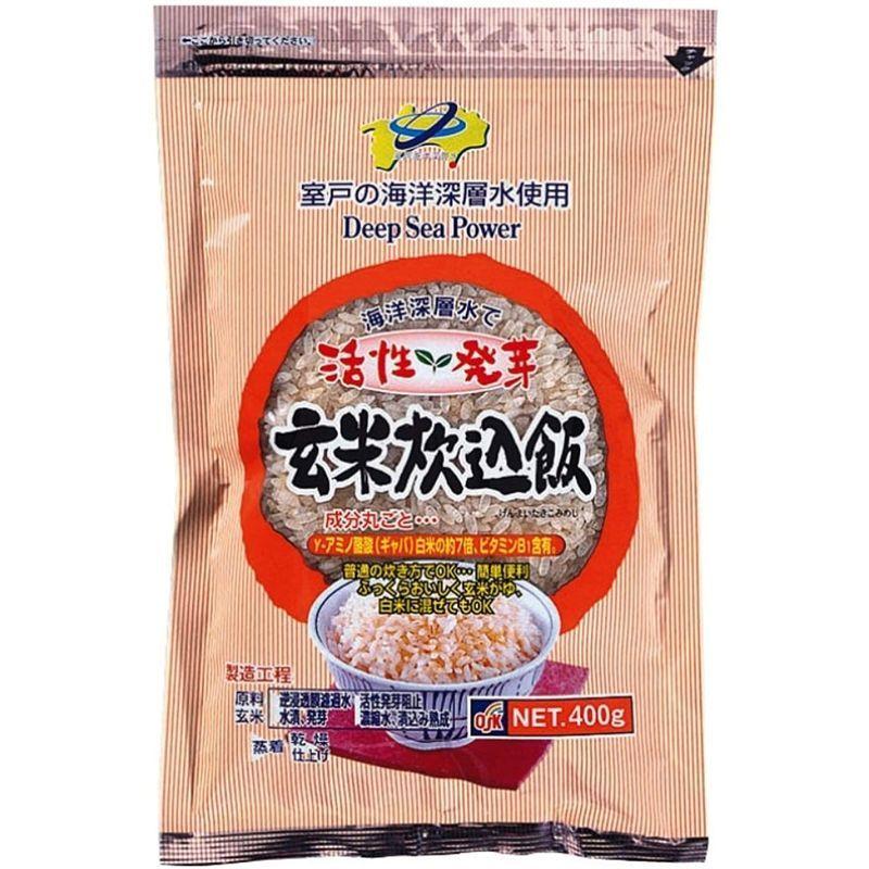 小谷穀粉 室戸海洋深層水使用 活性発芽玄米炊込飯 400g