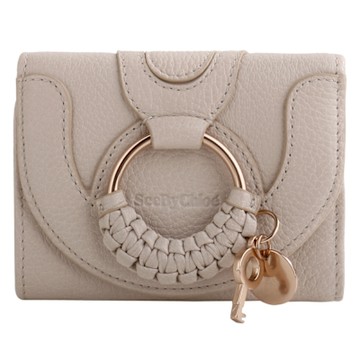 See by Chloe-HANA 系列三折零錢袋短夾(米)*A