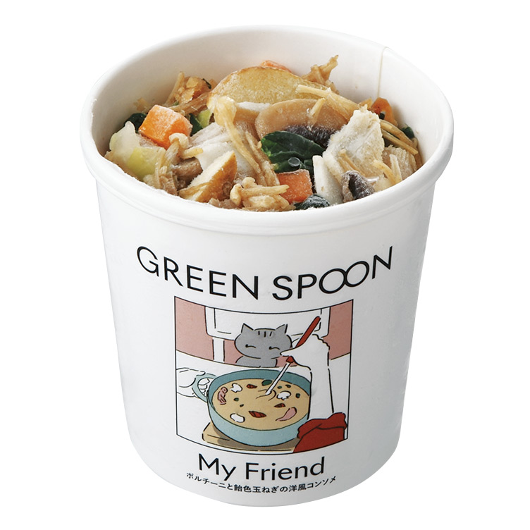 GREEN SPOON グリーンスプーン 〈GREEN SPOON〉贅沢野菜スープ4食セット（カップ）