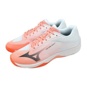 Mizuno 美津濃 排球鞋 Lightning Select 男鞋 白 支撐 包覆 運動鞋 V1GA2670-80