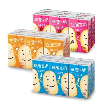 【蝦皮直營】統一 蜜豆奶 雞蛋/牛奶/草莓口味 250mlx6入/組 三種口味 非基改黃豆