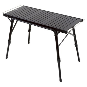 Nuit 努特 克雷特職人系列高度可調鋁合金蛋捲桌 NTT95  黑色  展開88 x 38.5 x 42~62cm  38.5cm