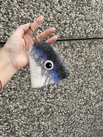 小尺寸魚頭鑰匙包