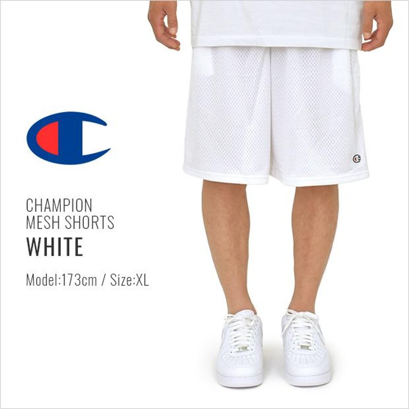 チャンピオン ハーフパンツ CHAMPION メッシュ ジムショーツ バスパン