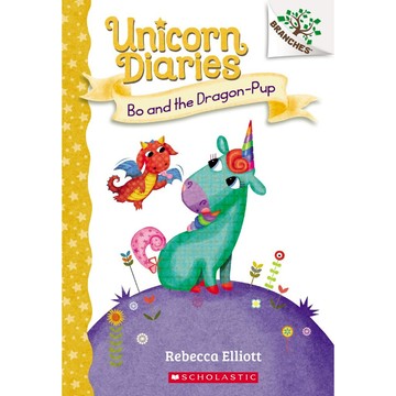 Unicorn Diaries 2: Bo and the Dragon-Pup / Rebecca Elliott / Scholastic出版社旗艦店