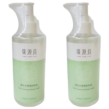 廣源良 絲瓜水保濕卸妝液 300ml  溫和無刺激  無色素 無Paraben防腐劑 無酒精  2瓶