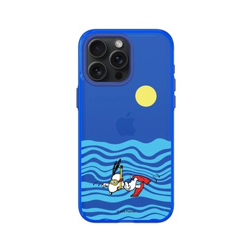 iPhone 15 Pro Max Clear 激光藍 - 史努比 Snoopy - Dive Dog