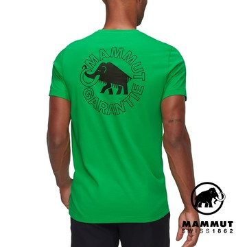 【Mammut 長毛象】Mammut Core T-Shirt Men Garantie 輕盈柔軟復古短袖T恤 男款 笠松綠 #1017-05892