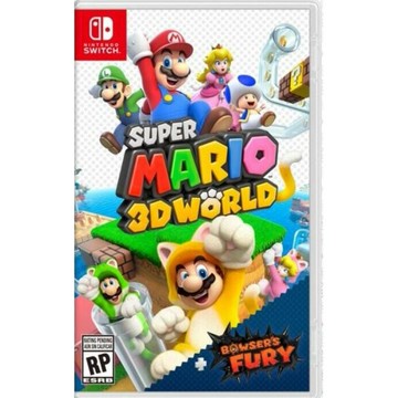 【AS電玩】NS Switch 超級瑪利歐 3D 世界 + 狂怒世界 中文版