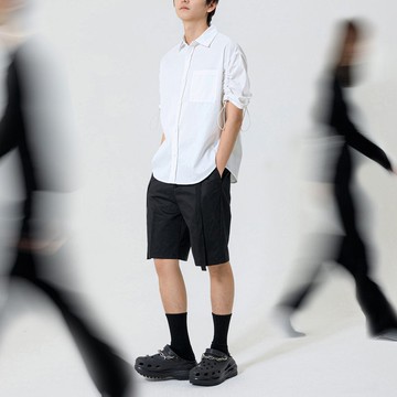 圓環飄帶五分褲