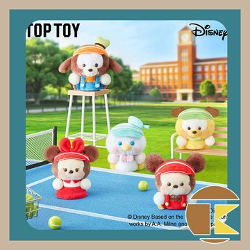 【115.7月預購】TOP TOY 迪士尼啦啦隊系列絨毛指偶 [單抽/盲盒] 如需中盒請下10倍數 一中盒10入 愛蛋客