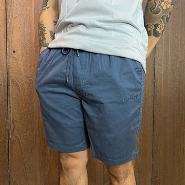 美國百分百【全新真品】Hurley 短褲 衝浪潮牌 藍灰色 素色 工作短褲 運動短褲 休閒短褲 CE54