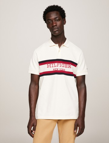 Hilfiger Monotype 拼色 Polo 衫