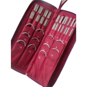 毛衣編織針毛線針織毛線針棒針織毛衣針工具套裝毛衣針環形針棒針