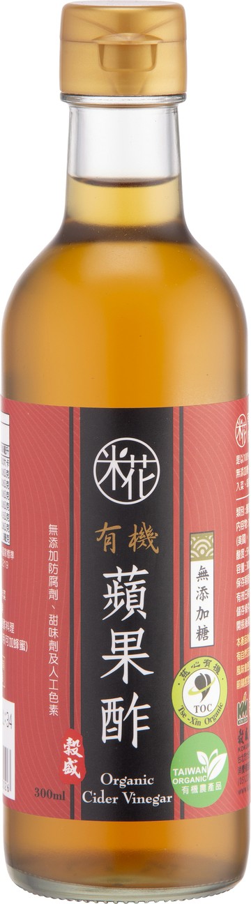 【穀盛】米花 有機蘋果酢300ml