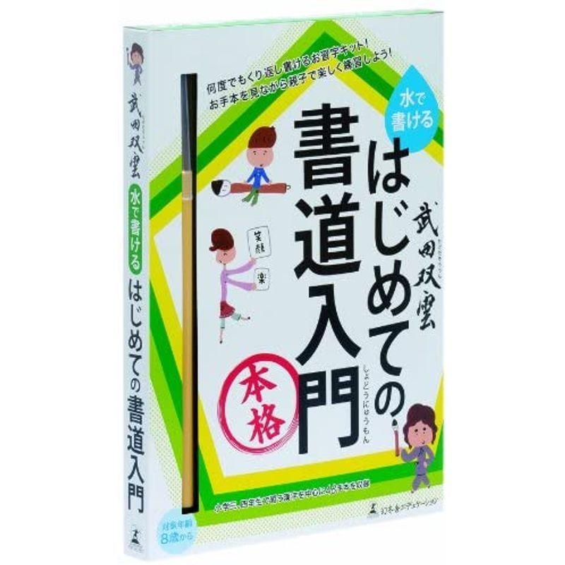 武田双雲 はじめての書道入門