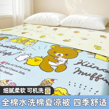 蓓莎 bursa空調被 子母被二合一 卡通 夏涼被 冷氣被 可機洗被子