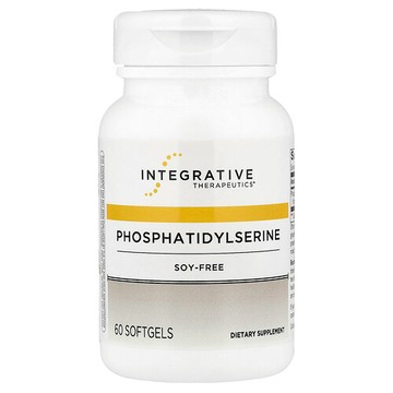Integrative Therapeutics, 磷脂酰絲氨酸，60 粒軟膠囊（每粒軟膠囊 100 毫克）