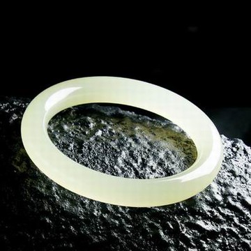【福緣-天然岫玉手鐲-純潔溫潤-1款/組】開光加持正品圓條細條青玉白白玉鐲子生日禮物-90201
