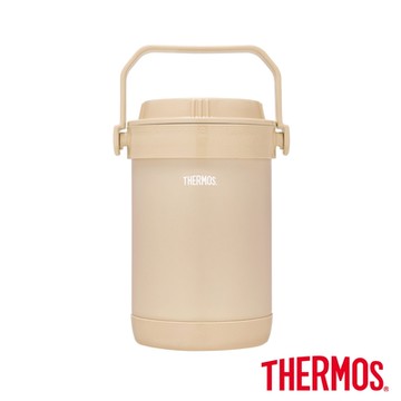 THERMOS膳魔師奶茶褐不鏽鋼真空燜燒提鍋1500ml(RPF-20-LMT)