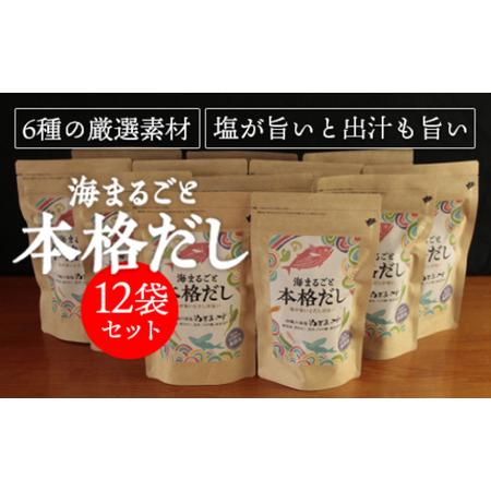 ふるさと納税 ×12袋　沖縄の海塩ぬちまーすと極み素材 沖縄県うるま市