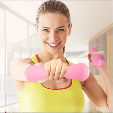 啞鈴女士健身家用一對小啞鈴女練臂肌2kg兒童亞玲運動器材 LannaS 年終鉅惠 可開發票