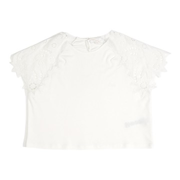 Chloé Kids 連肩袖上衣