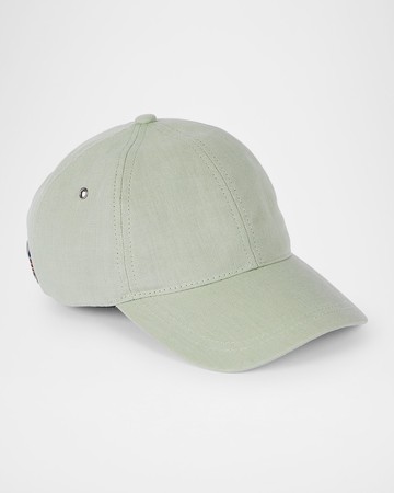 Men's Linen Signature Stripe Baseball Cap