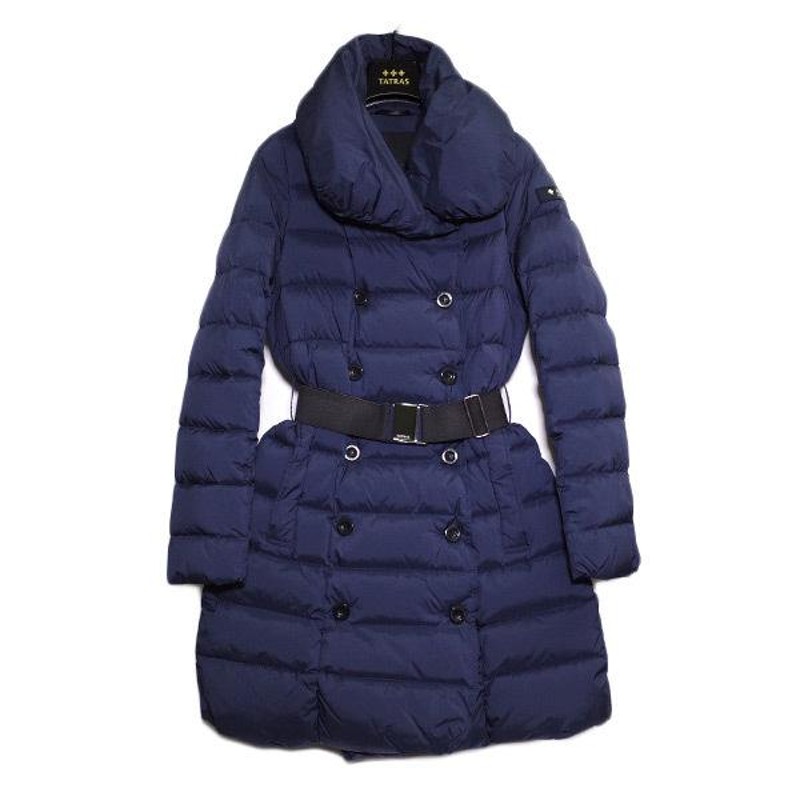 TATRAS（タトラス）AGOGNA（アゴーニャ）ダウン レディース ネイビー TATRAS『AGOGNA-アゴーニャ』DRESS DOWN COATと呼ばれる