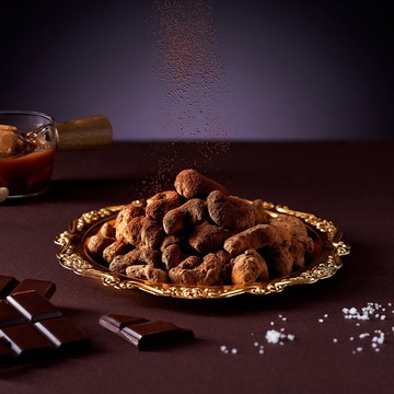 Nutty Nuts 海鹽焦糖黑巧克力腰果 120g/罐